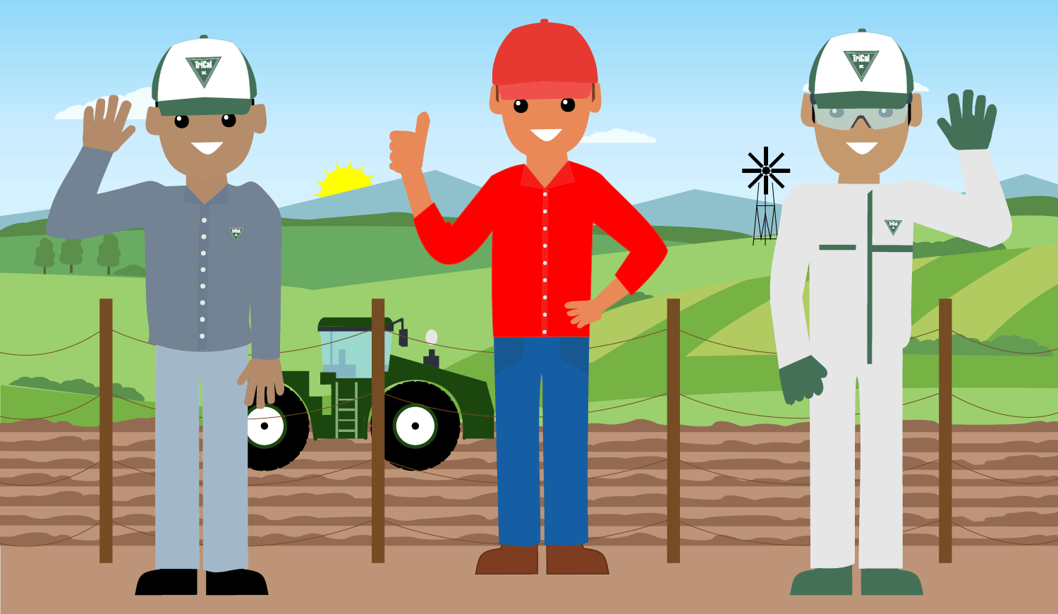 Illustration of fumigation safety precautions